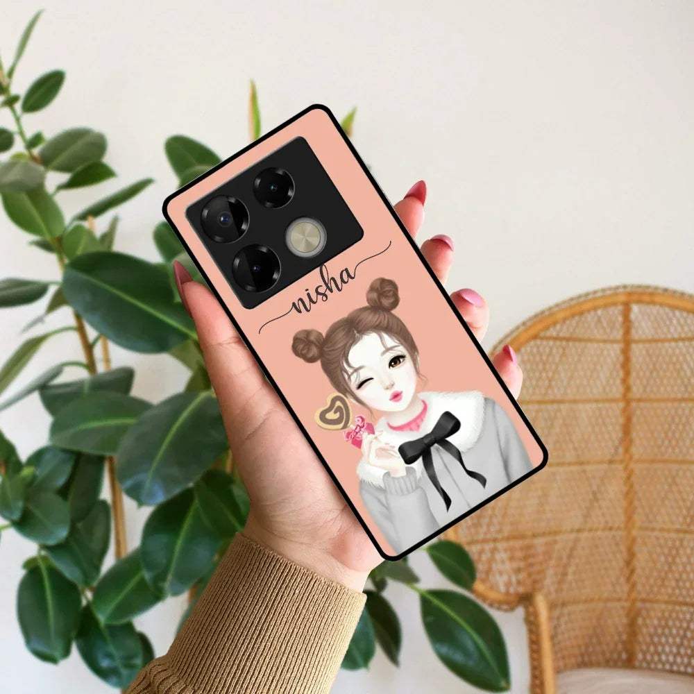 Candy Wink Glossy Metal Case Cover For Infinix - ShopOnCliQ