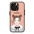 candy wink glossy metal case cover for iPhone 14 Pro