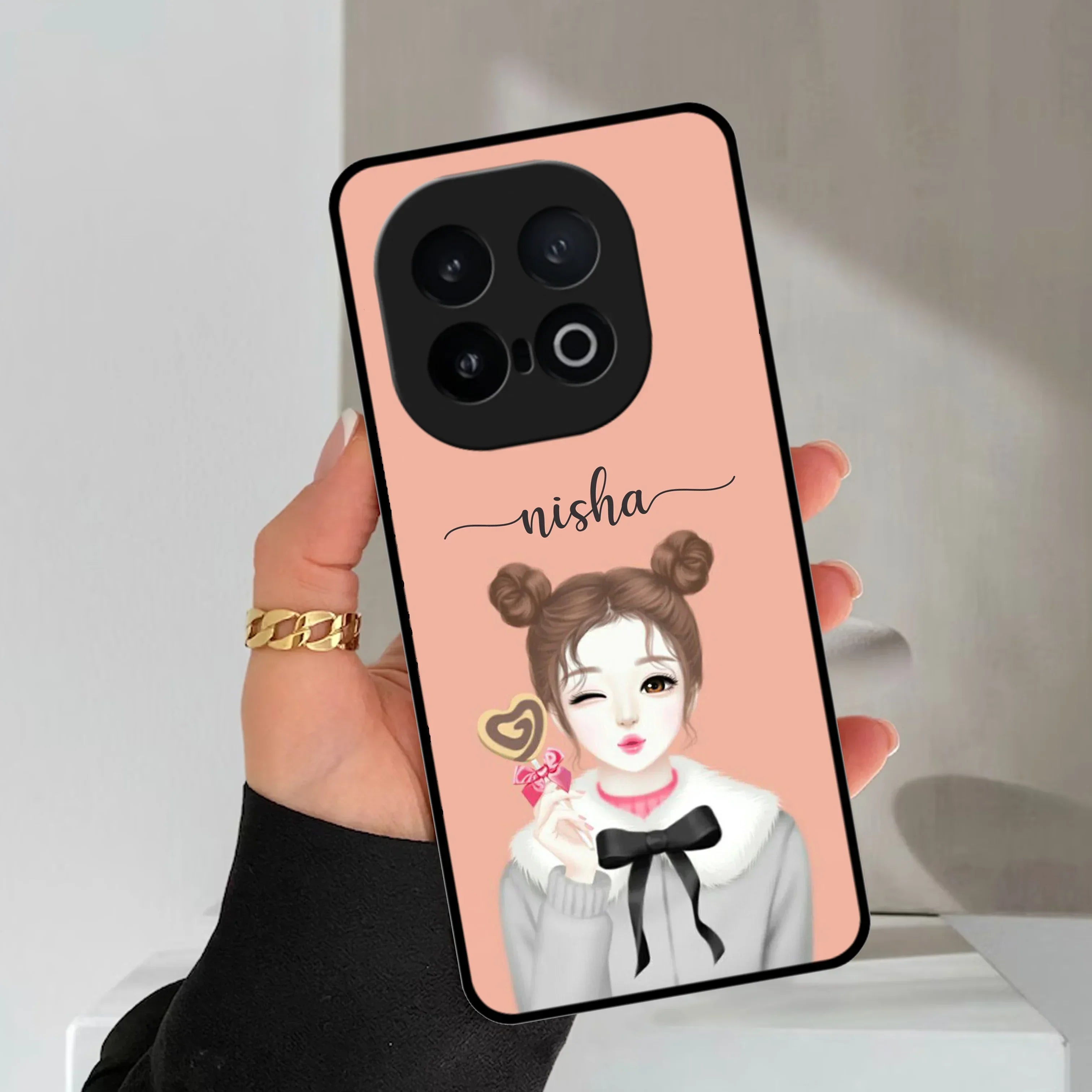 Candy Wink Glossy Metal Case Cover For Vivo - ShopOnCliQ