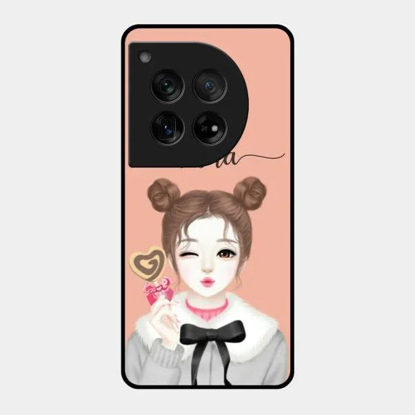 candy wink glossy metal case cover for Oneplus 12 5G