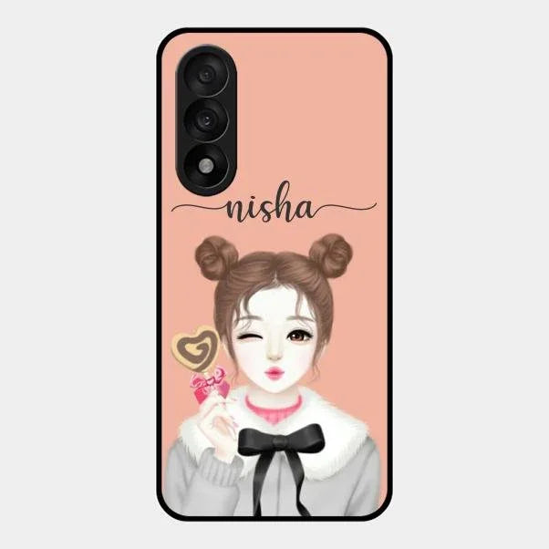 candy wink glossy metal case cover for Oneplus Nord 5 5G