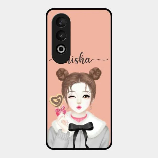 candy wink glossy metal case cover for Oneplus Nord Ce 4 5G