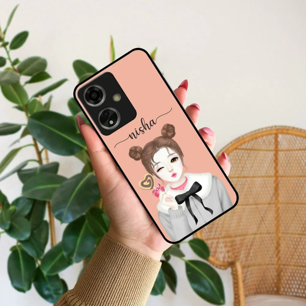 Candy Wink Glossy Metal Case Cover For Oppo - ShopOnCliQ