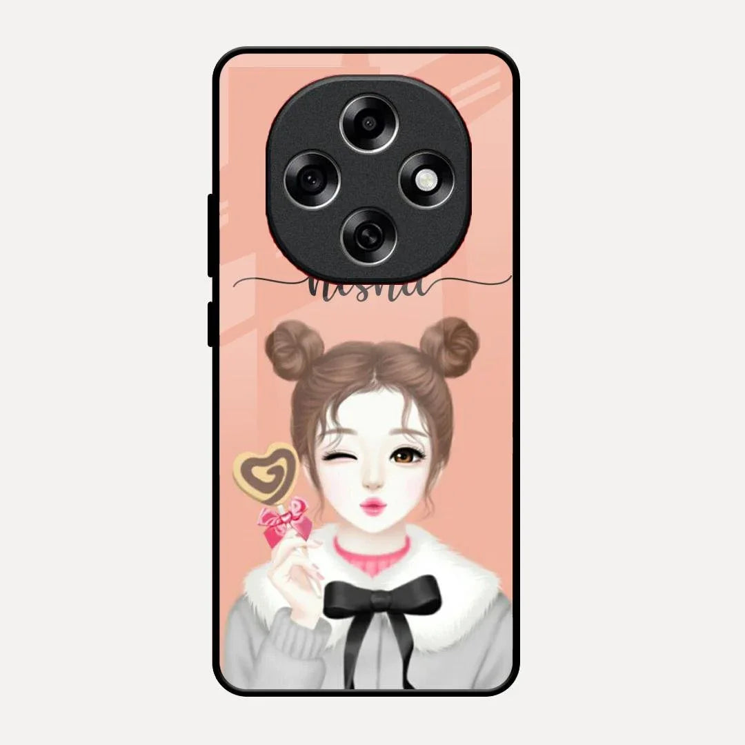 candy wink glossy metal case cover for Oppo F31 Pro 5G
