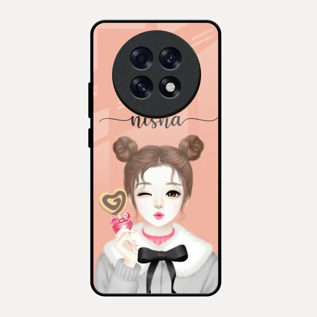 candy wink glossy metal case cover for Oppo F31 Pro Plus 5G