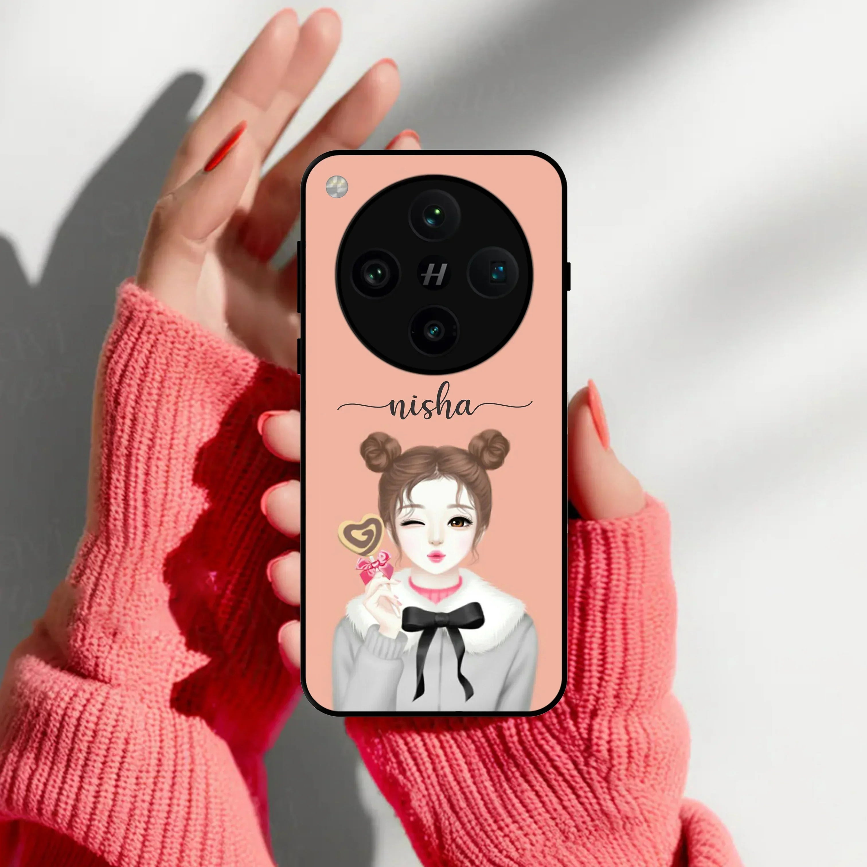 Candy Wink Glossy Metal Case Cover For Oppo - ShopOnCliQ