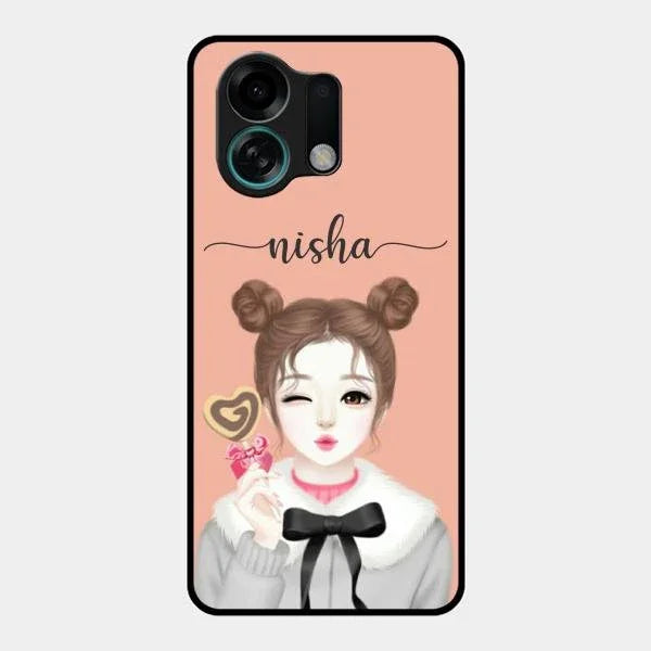 candy wink glossy metal case cover for Oppo K13 Turbo 5G