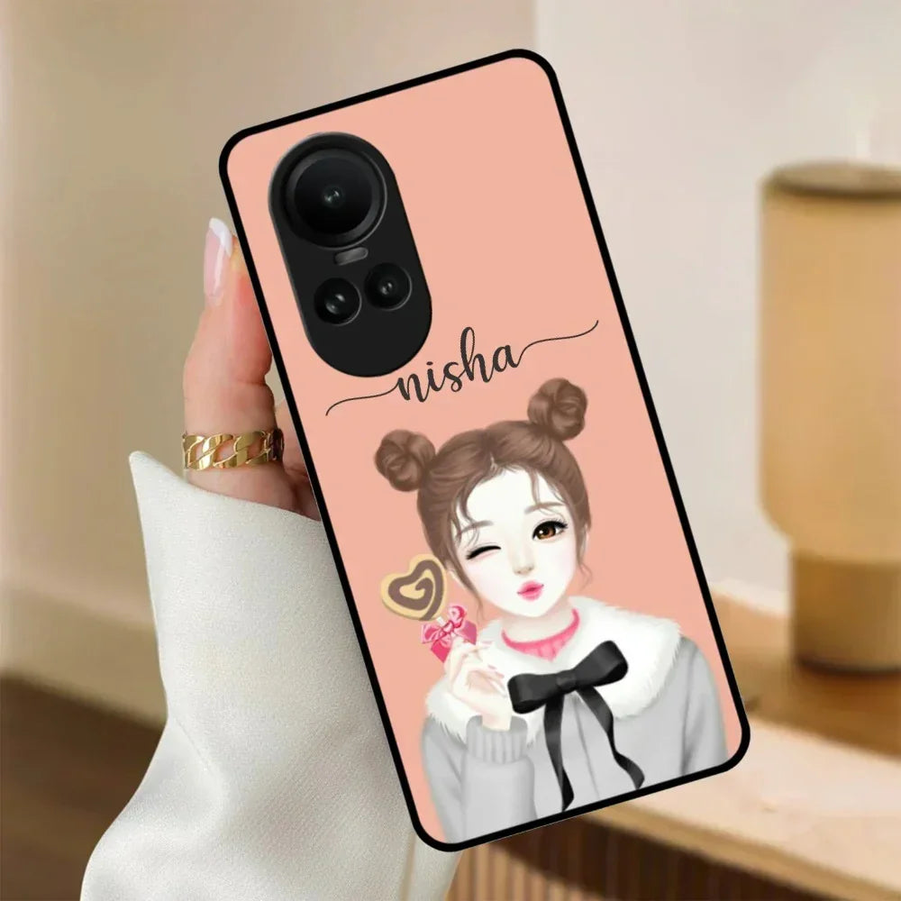 Candy Wink Glossy Metal Case Cover For Oppo - ShopOnCliQ