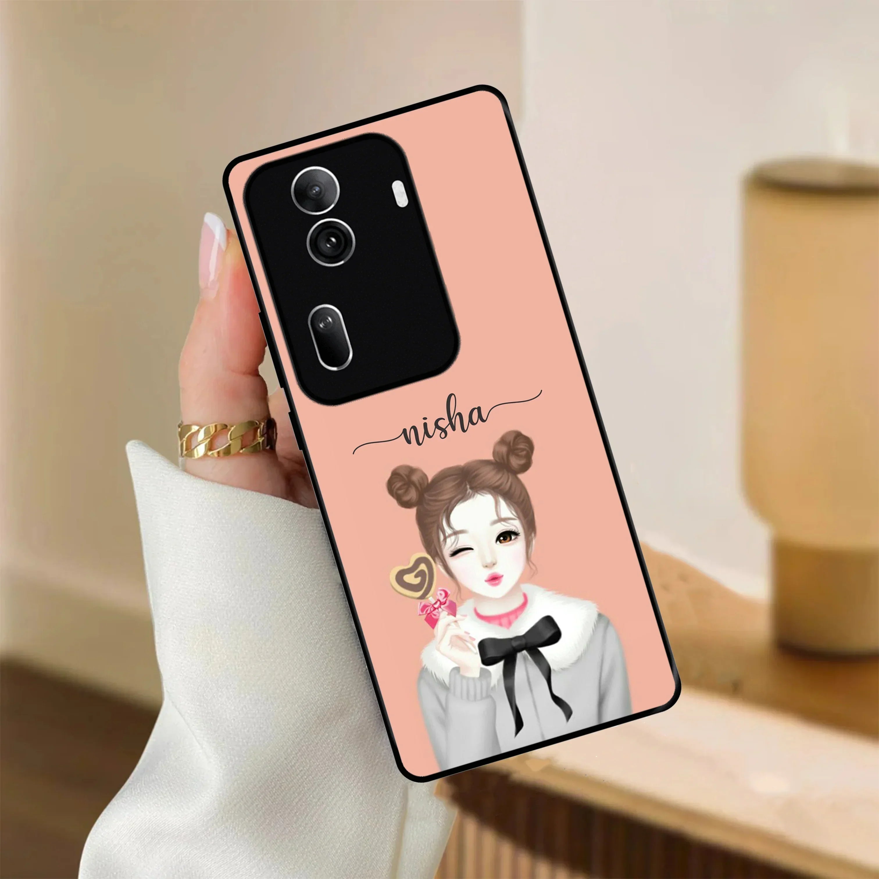 Candy Wink Glossy Metal Case Cover For Oppo - ShopOnCliQ