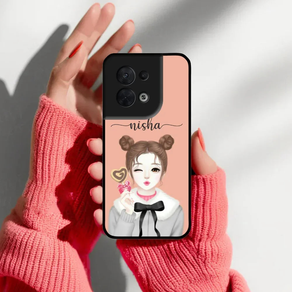 Candy Wink Glossy Metal Case Cover For Oppo - ShopOnCliQ