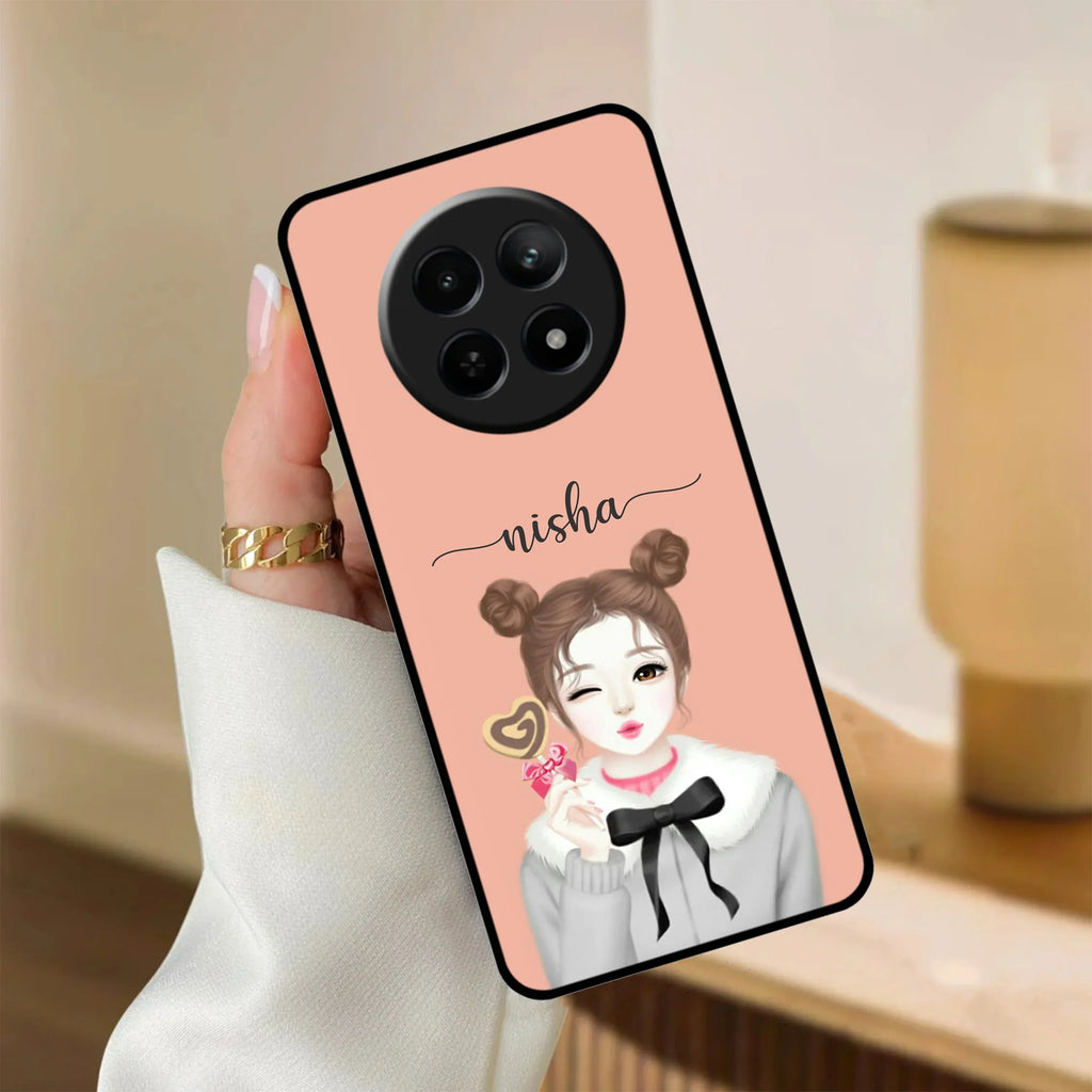 Candy Wink Glossy Metal Case Cover For Realme - ShopOnCliQ