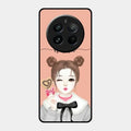 candy wink glossy metal case cover for Realme 12 Pro 5G