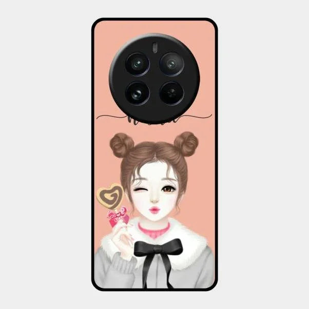 candy wink glossy metal case cover for Realme 12 Pro Plus 5G