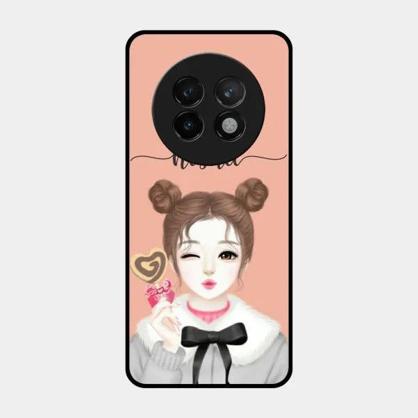 candy wink glossy metal case cover for Realme 13 Plus 5G