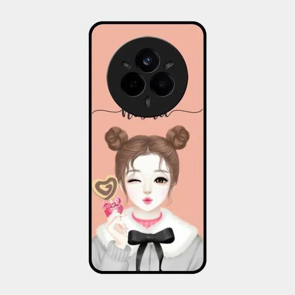 candy wink glossy metal case cover for Realme 14 Pro Plus 5G