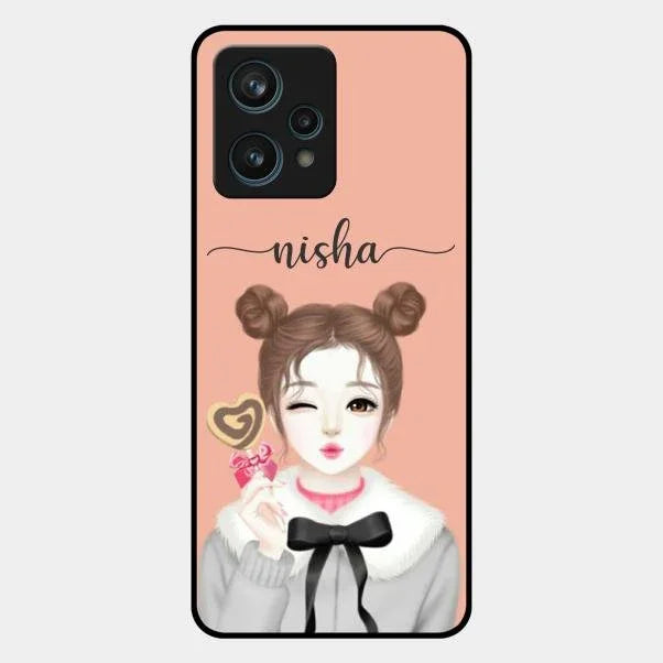 candy wink glossy metal case cover for Realme 9 Pro Plus 5G
