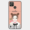 candy wink glossy metal case cover for Realme C21Y