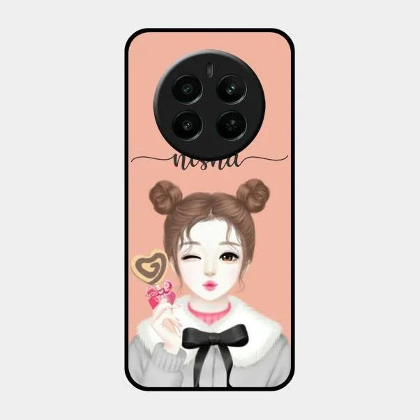 candy wink glossy metal case cover for Realme Narzo 70 Pro 5G