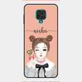 candy wink glossy metal case cover for Redmi Note 9 Pro Max