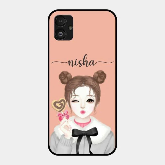 candy wink glossy metal case cover for Samsung Galaxy F14 5G