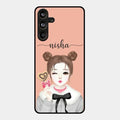 candy wink glossy metal case cover for Samsung Galaxy M55 5G
