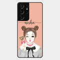 candy wink glossy metal case cover for Samsung Galaxy S21 Ultra