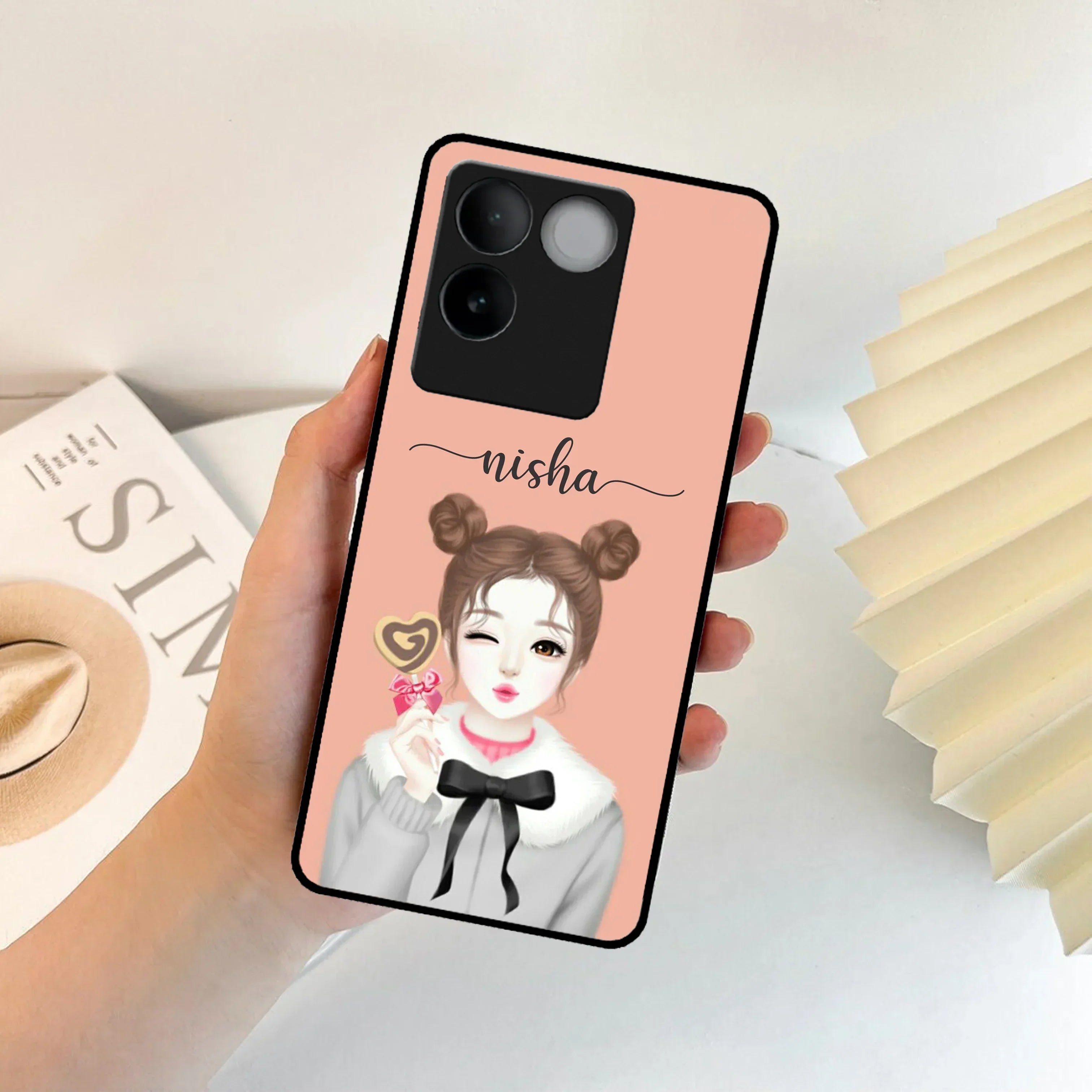 Candy Wink Glossy Metal Case Cover For Vivo - ShopOnCliQ