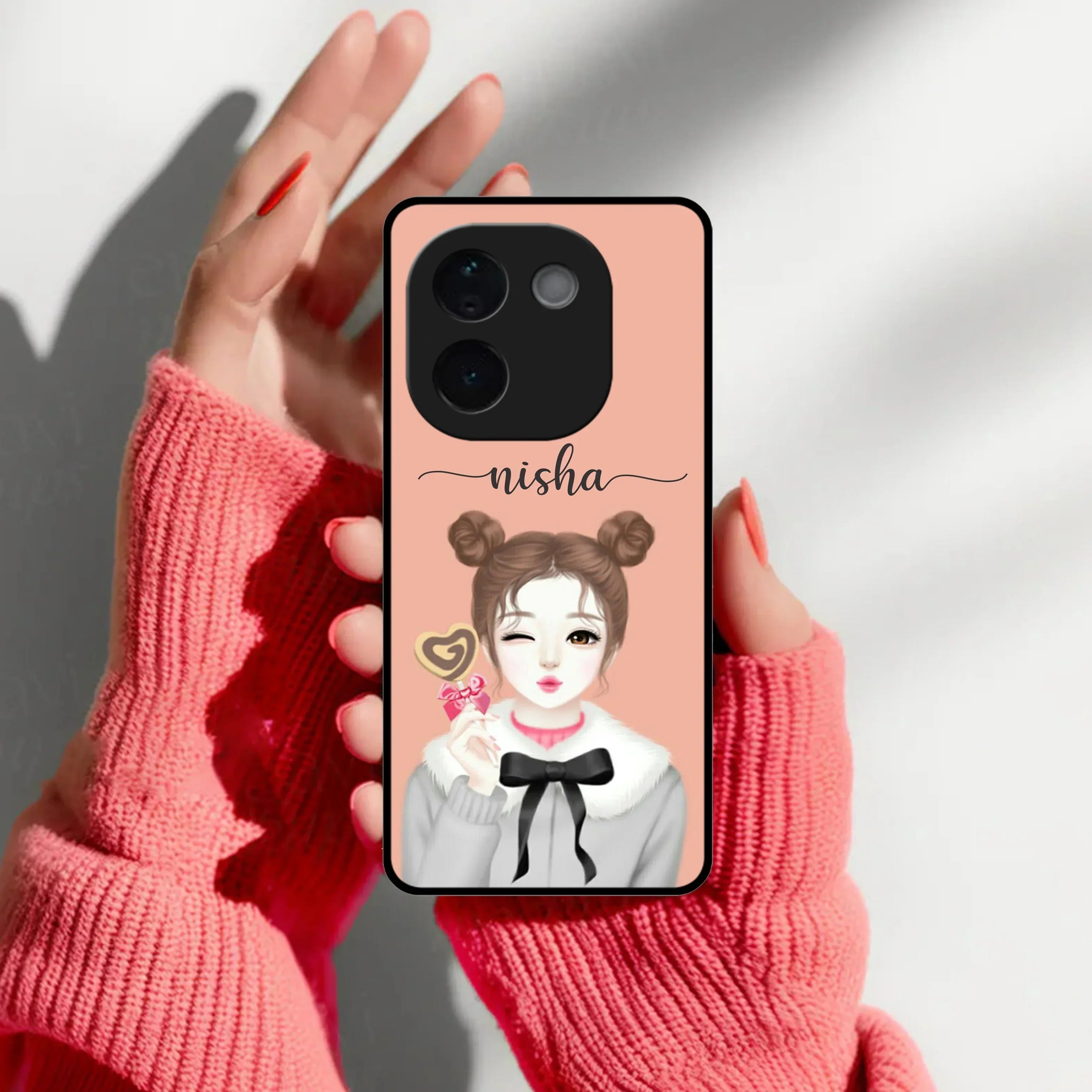 Candy Wink Glossy Metal Case Cover For Vivo - ShopOnCliQ