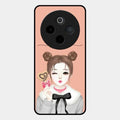 candy wink glossy metal case cover for Vivo T4 5G