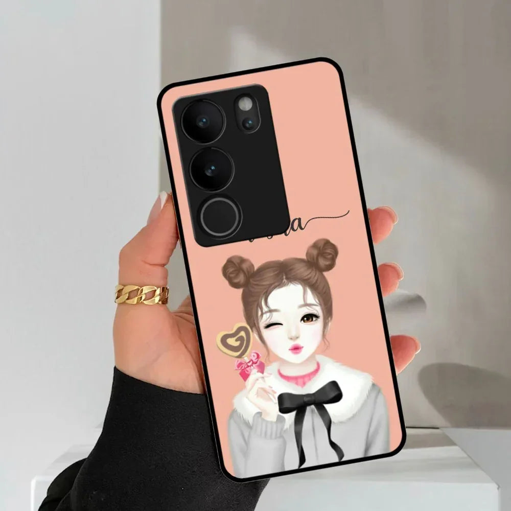 Candy Wink Glossy Metal Case Cover For Vivo - ShopOnCliQ
