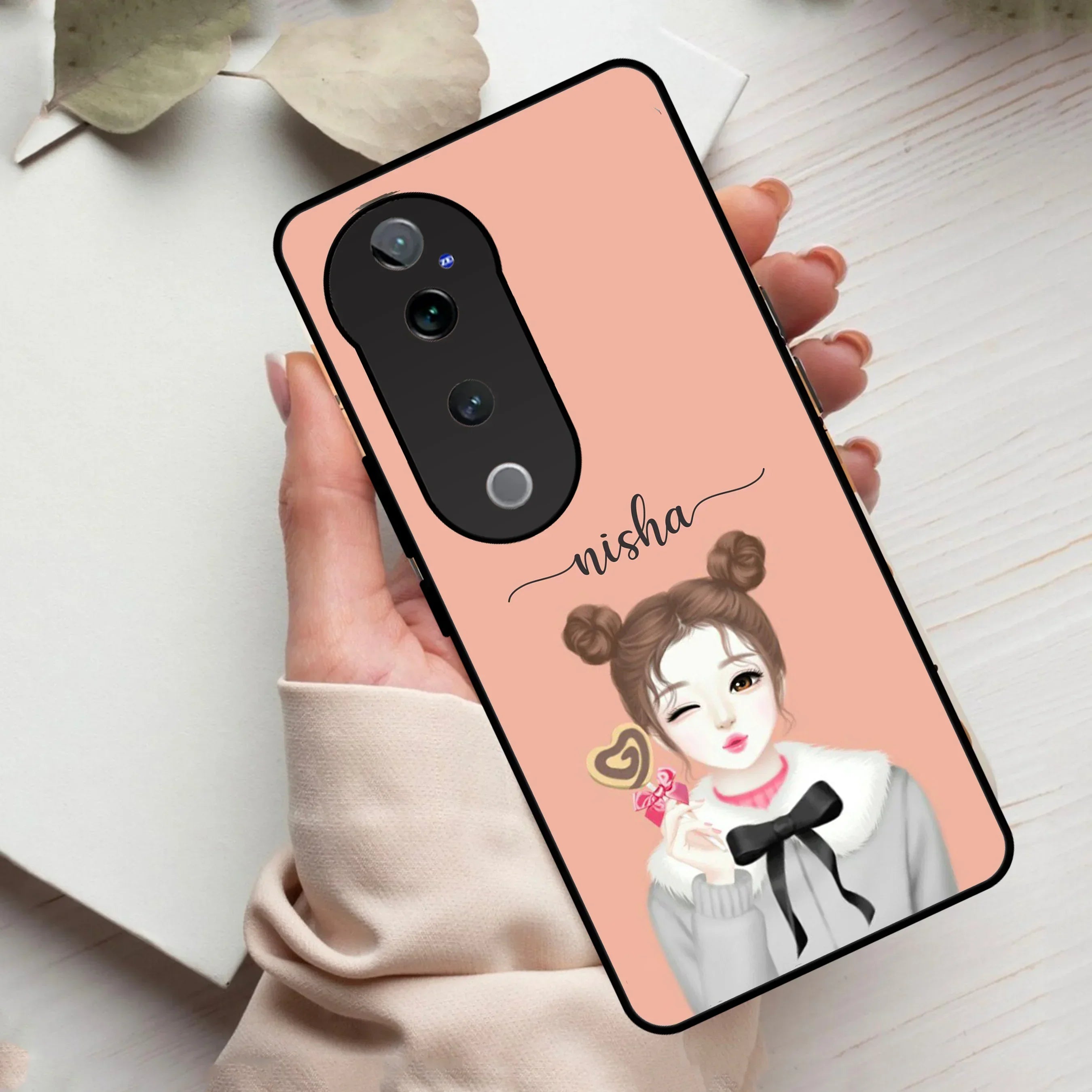 Candy Wink Glossy Metal Case Cover For Vivo - ShopOnCliQ