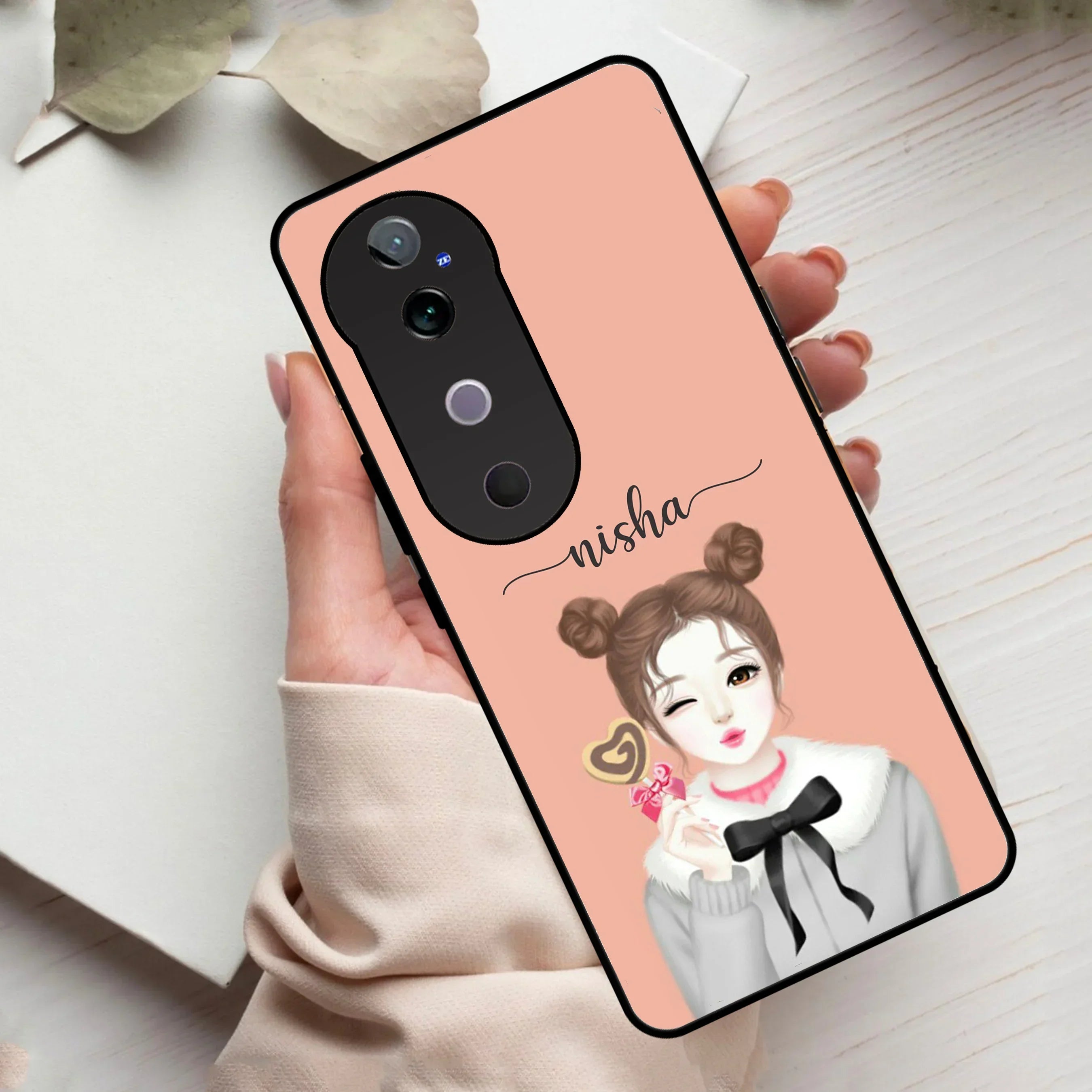Candy Wink Glossy Metal Case Cover For Vivo - ShopOnCliQ
