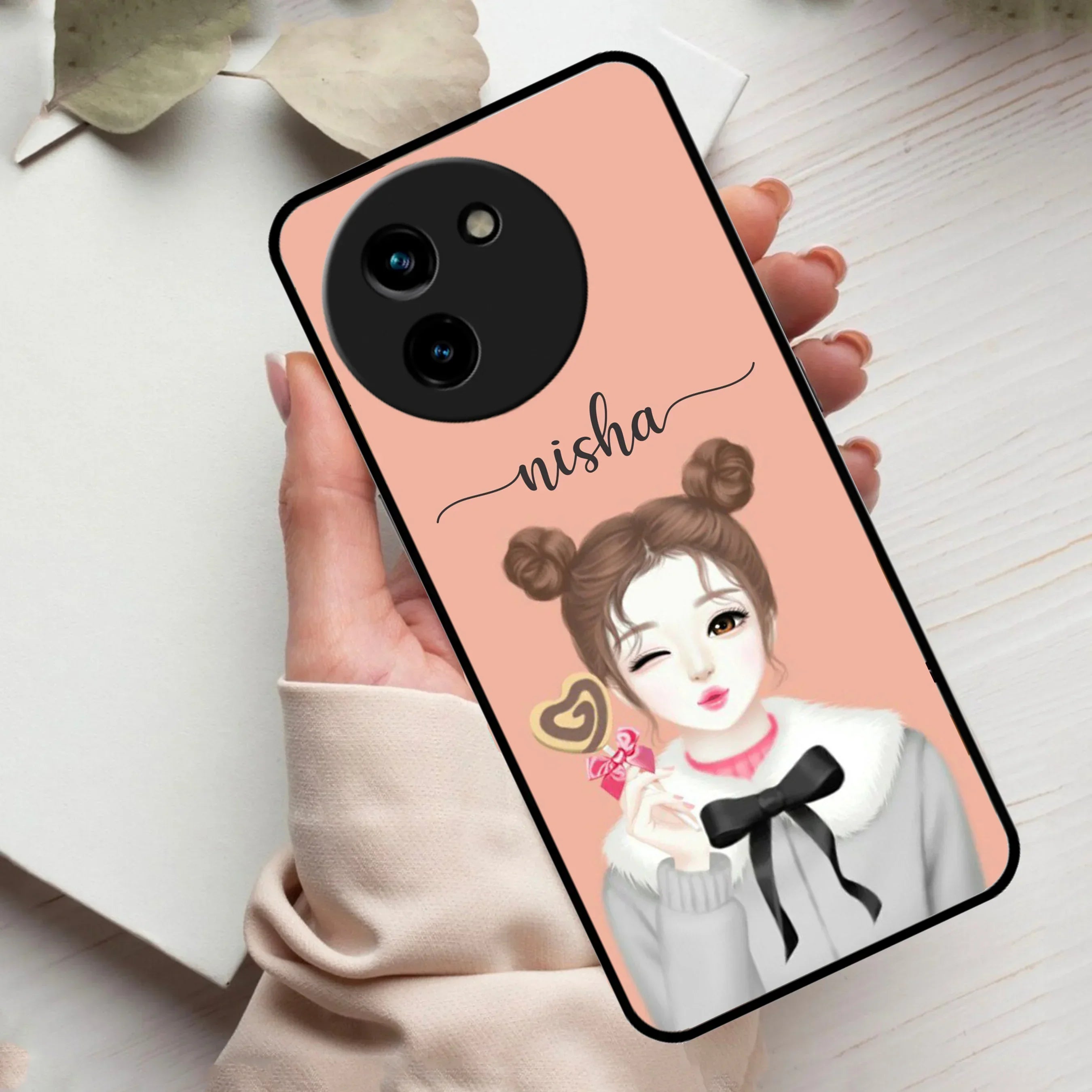 Candy Wink Glossy Metal Case Cover For Vivo - ShopOnCliQ