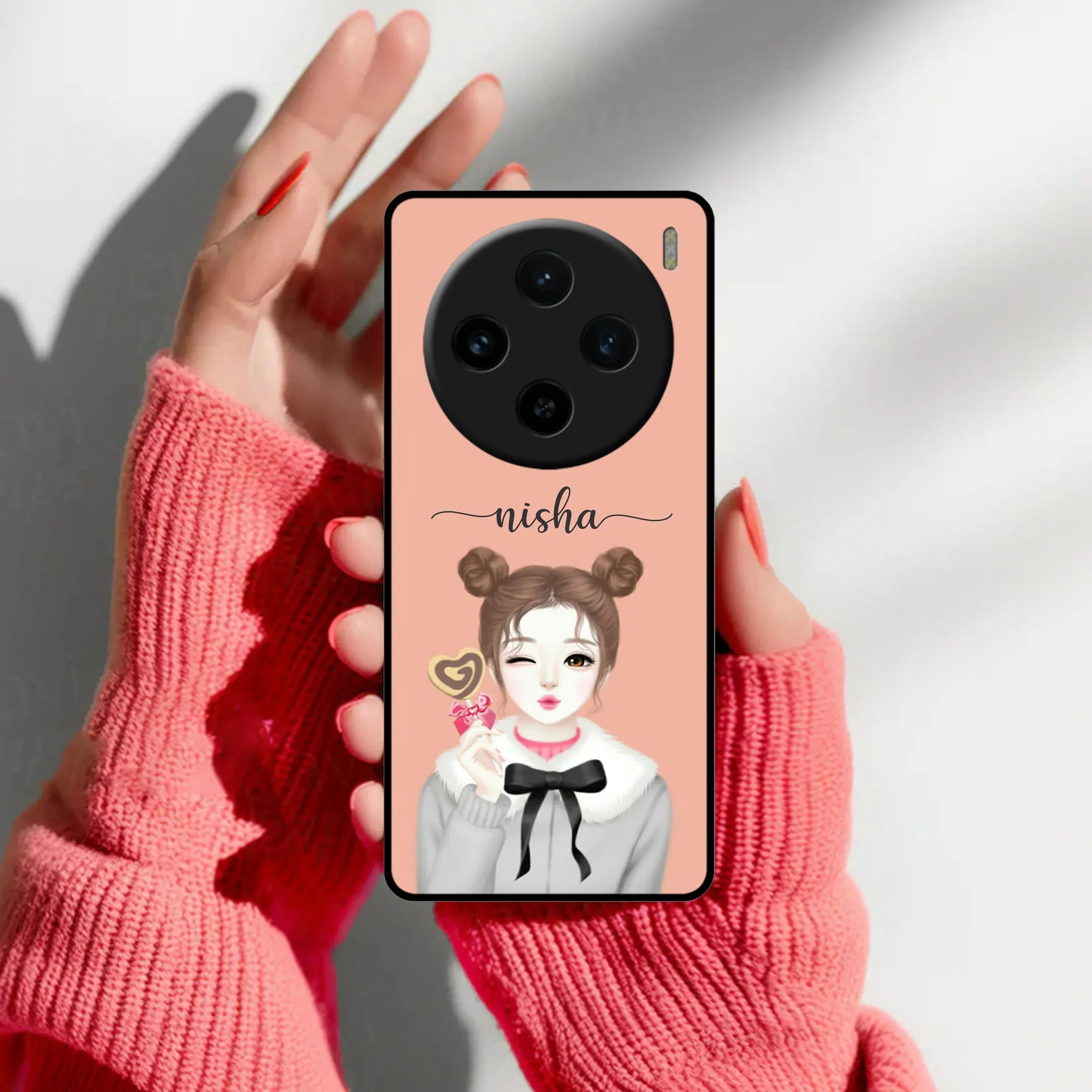 Candy Wink Glossy Metal Case Cover For Vivo - ShopOnCliQ