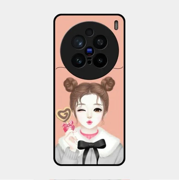 candy wink glossy metal case cover for Vivo X200 Pro 5G
