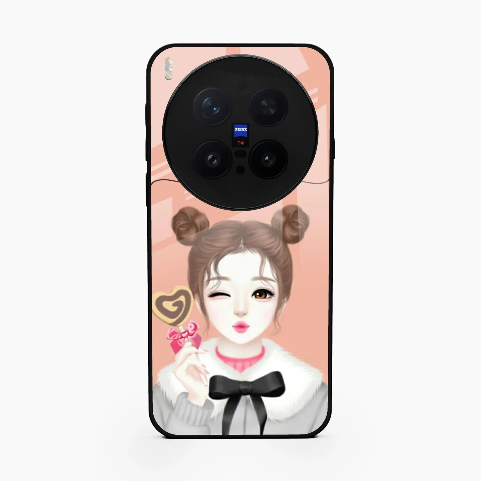 candy wink glossy metal case cover for Vivo X300 Pro 5G