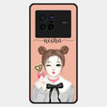 candy wink glossy metal case cover for Vivo X80 5G