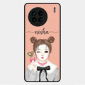 candy wink glossy metal case cover for Vivo X90 5G