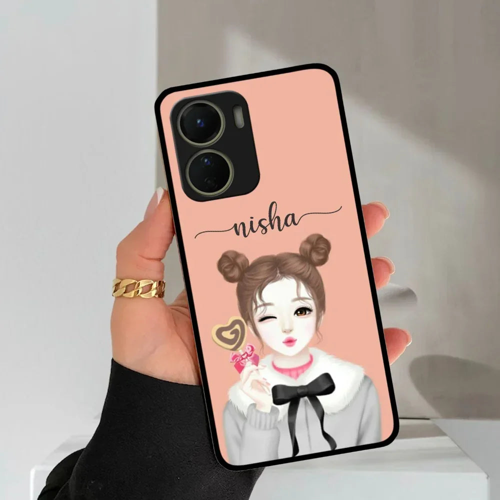 Candy Wink Glossy Metal Case Cover For Vivo - ShopOnCliQ