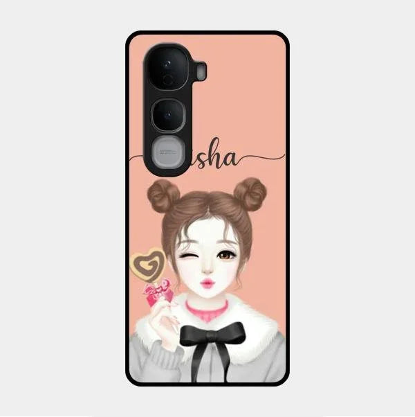 candy wink glossy metal case cover for Vivo Y400 Pro 5G