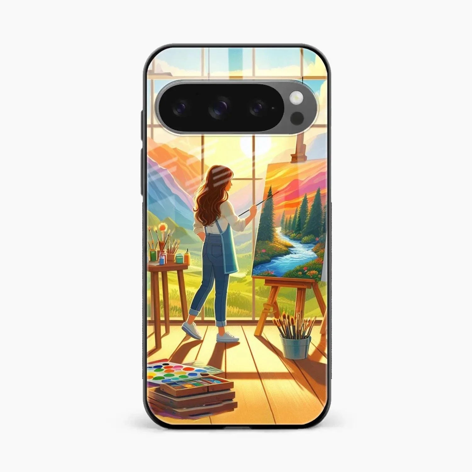 Canvas of Dreams Glass Case Cover For Google Pixel 10 Pro XL