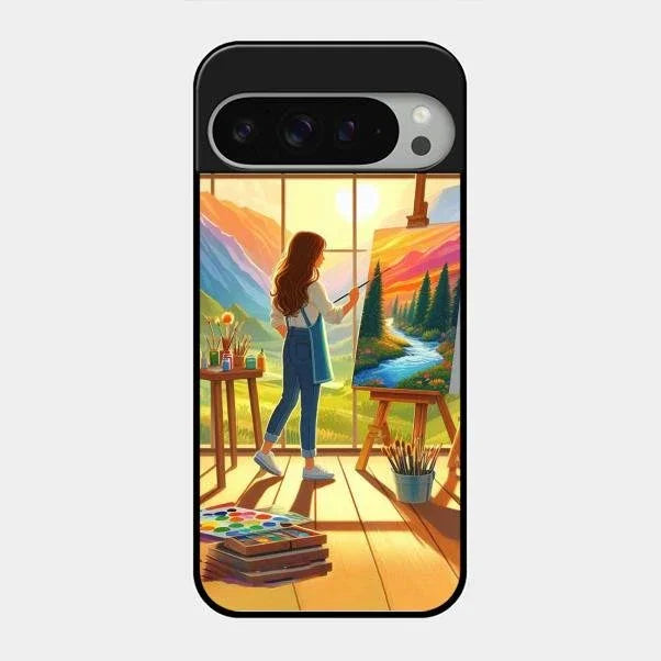 Canvas of Dreams Glass Case Cover For Google Pixel 9 Pro Xl