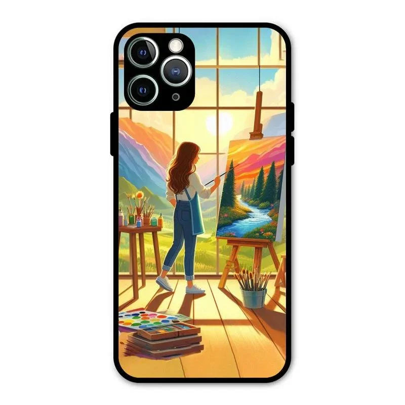 Canvas of Dreams Glass Case Cover For iPhone 11 Pro Max