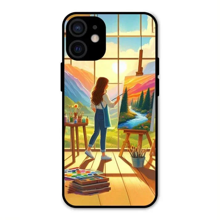 Canvas of Dreams Glass Case Cover For iPhone 12 mini