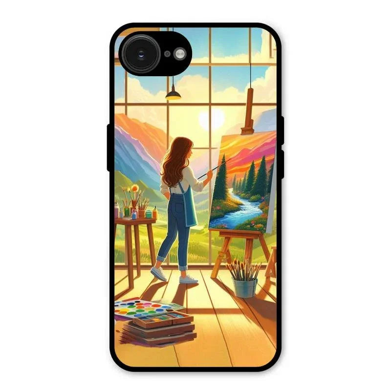 Canvas of Dreams Glass Case Cover For iPhone 16e