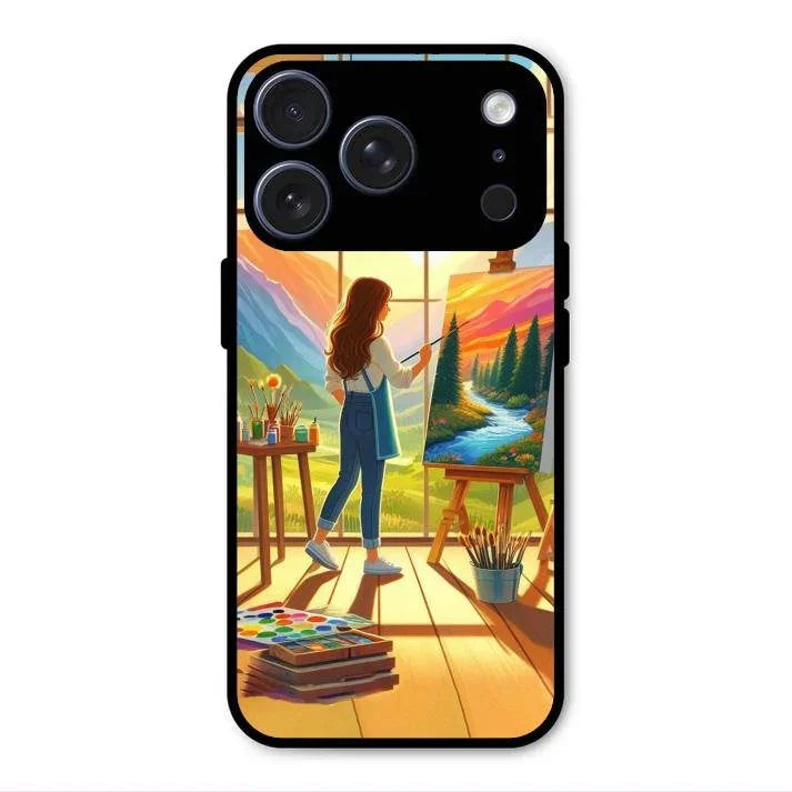 Canvas of Dreams Glass Case Cover For iPhone 17 Pro