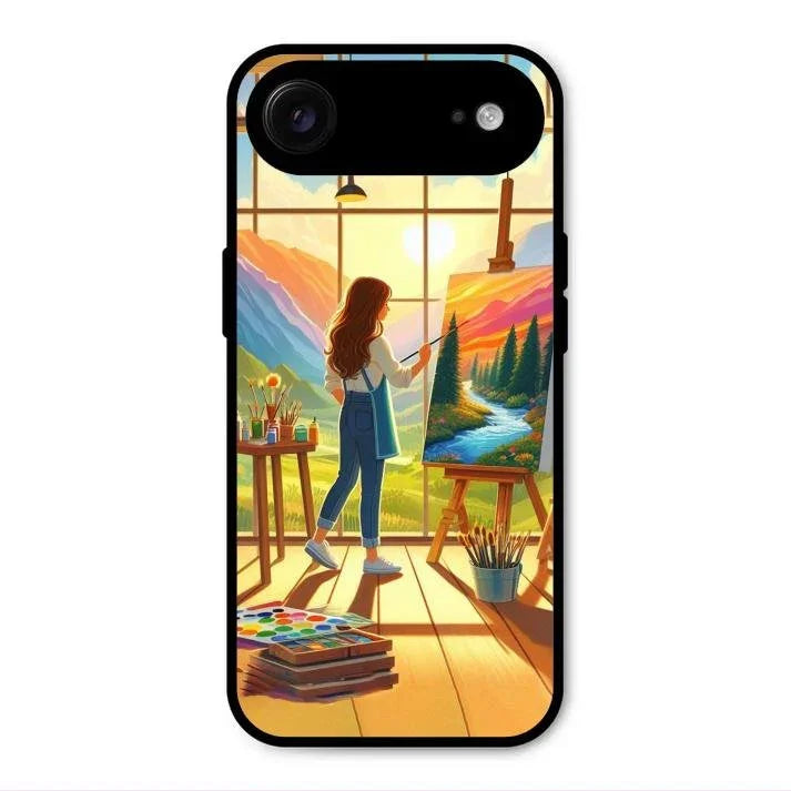 Canvas of Dreams Glass Case Cover For iPhone Air