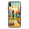 Canvas of Dreams Glass Case Cover For iPhone XS Max
