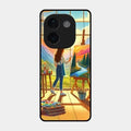 Canvas of Dreams Glass Case Cover For Iqoo Z9S Pro 5G