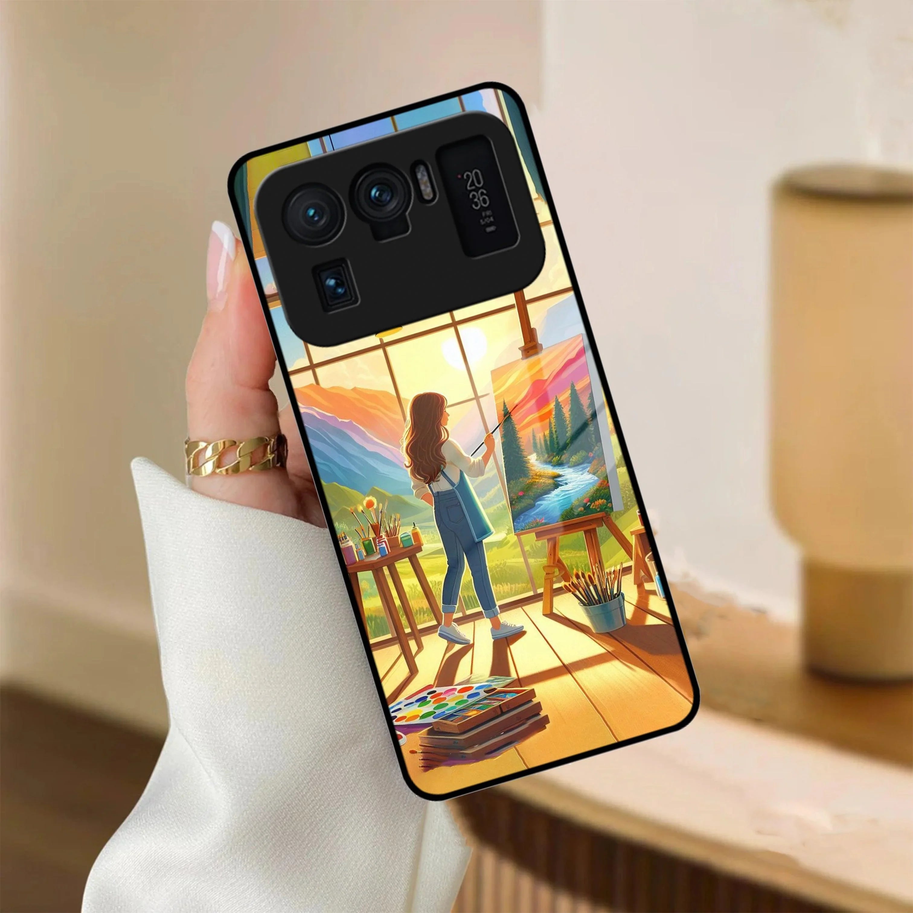 Canvas of Dreams Glass Case Cover For Redmi/Xiaomi - ShopOnCliQ